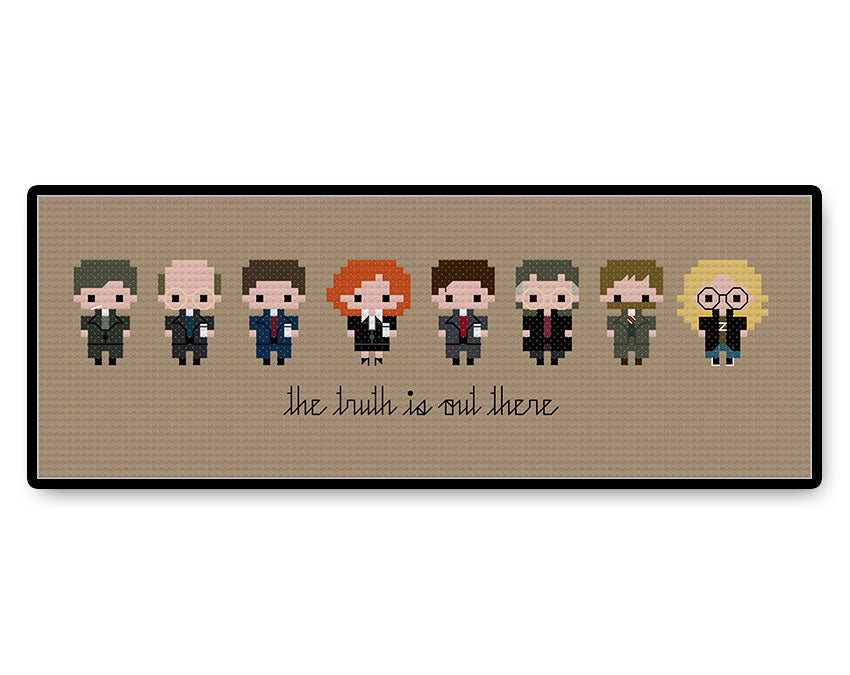 The X Files Bite Size - PDF Cross Stitch Pattern