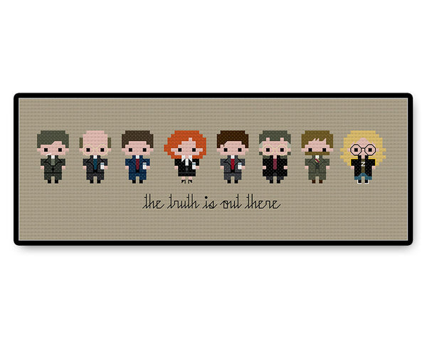 The X Files Bite Size - PDF Cross Stitch Pattern