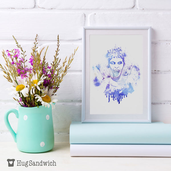 Weeping Angel - PDF Printable Wall Art