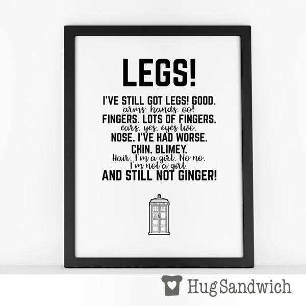 Legs! - PDF Printable Wall Art