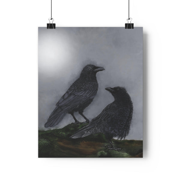 Crows - Giclée Art Print