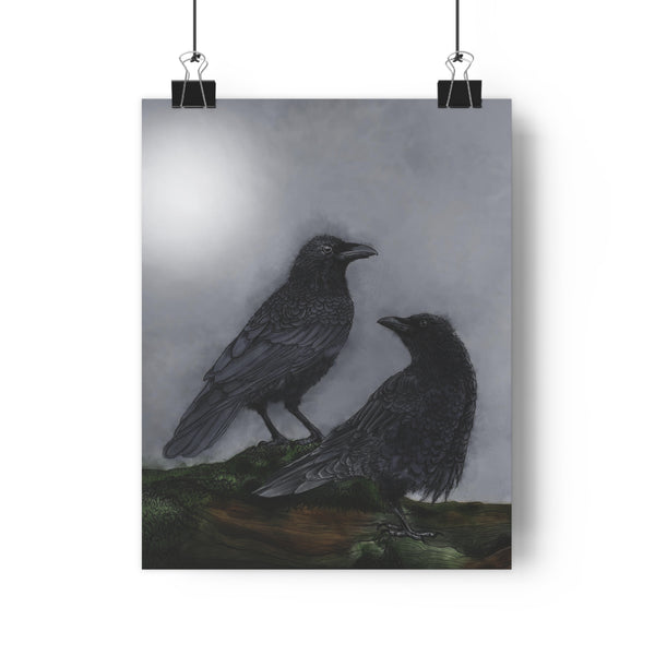 Crows - Giclée Art Print