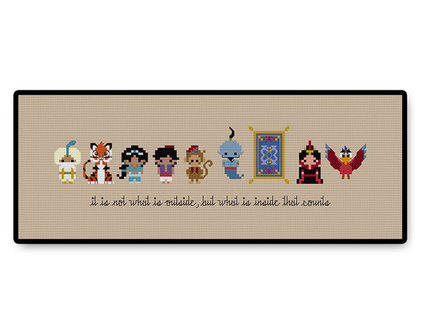 Aladdin Bite Size - PDF Cross Stitch Pattern