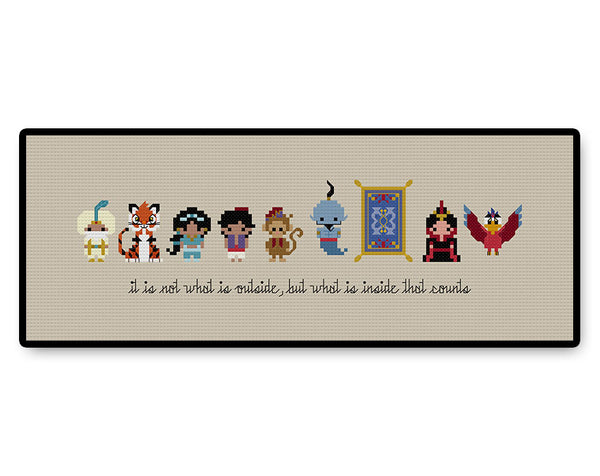 Aladdin Bite Size - Complete Cross Stitch Kit