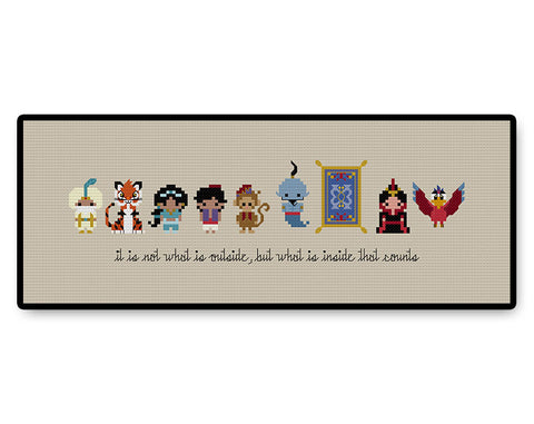 Aladdin Bite Size - Complete Cross Stitch Kit