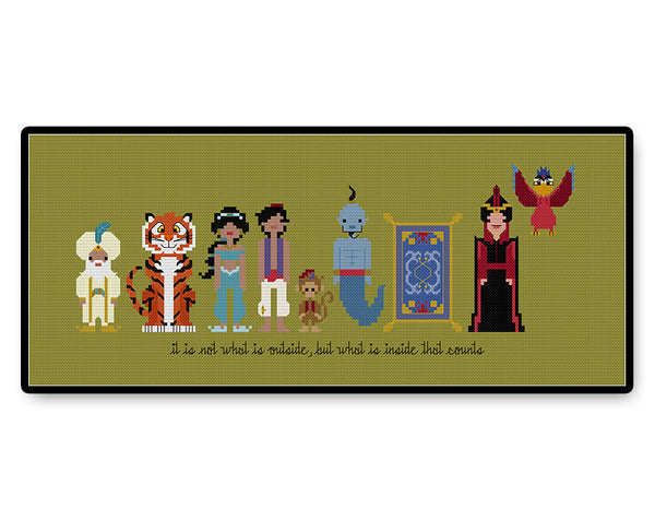 Aladdin - PDF Cross Stitch Pattern