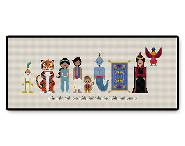 Aladdin - PDF Cross Stitch Pattern