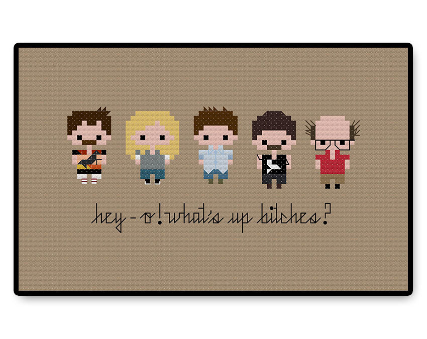 The Gang Bite Size - PDF Cross Stitch Pattern