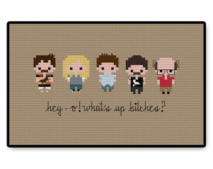 The Gang Bite Size - PDF Cross Stitch Pattern