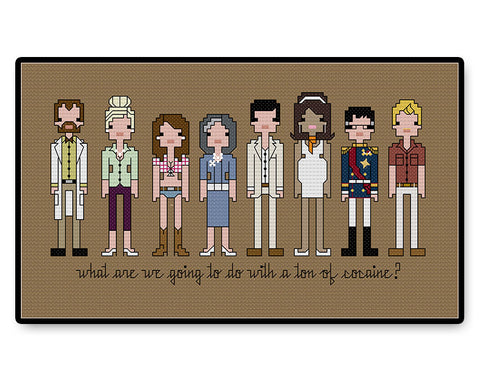 Archer Vice - PDF Cross Stitch Pattern