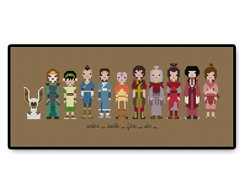 Avatar the Last Airbender - PDF Cross Stitch Pattern