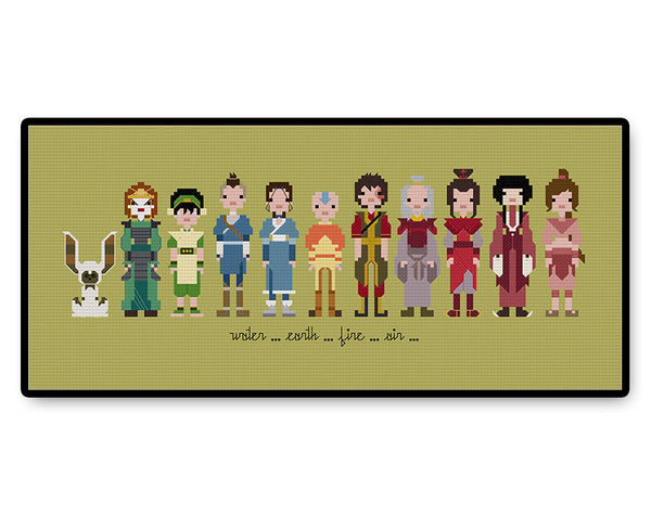 Avatar the Last Airbender - PDF Cross Stitch Pattern