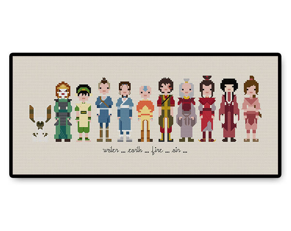 Avatar the Last Airbender - PDF Cross Stitch Pattern