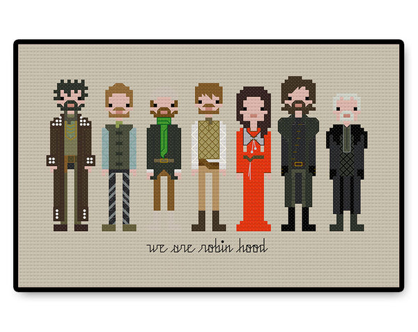 BBC Robin Hood - PDF Cross Stitch Pattern