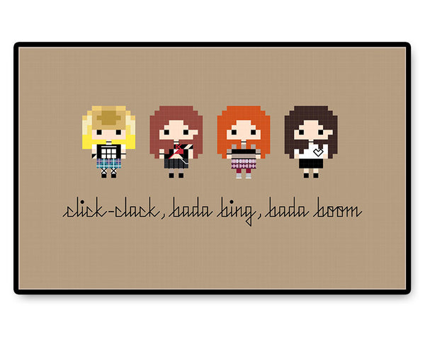 BLACKPINK - Boombayah Bite Size - PDF Cross Stitch Pattern