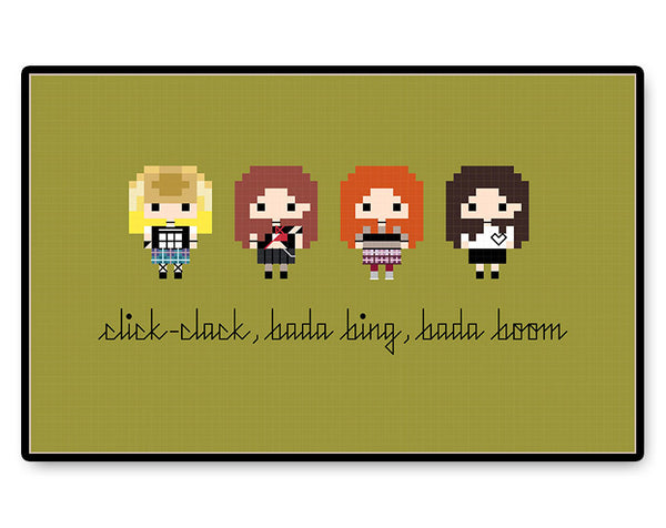 BLACKPINK - Boombayah Bite Size - PDF Cross Stitch Pattern