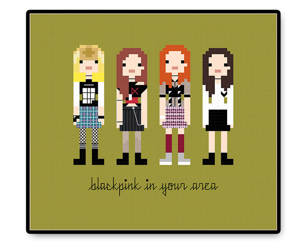 BLACKPINK - Boombayah - PDF Cross Stitch Pattern