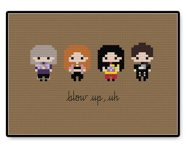 BLACKPINK - Whistle Chorus Bite Size - PDF Cross Stitch Pattern