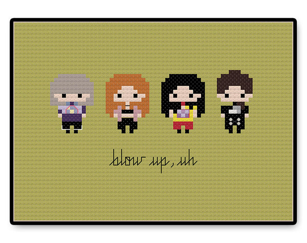 BLACKPINK - Whistle Chorus Bite Size - PDF Cross Stitch Pattern