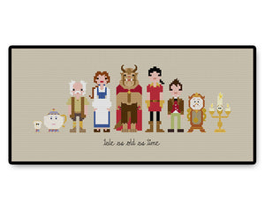 Beauty and the Beast - Complete Cross Stitch Kit