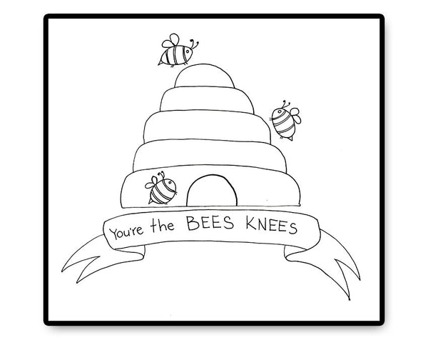 The Bees Knees - PDF Hand Embroidery Pattern