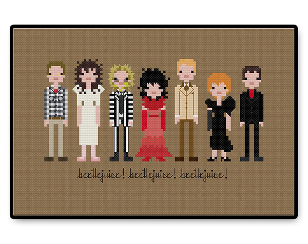 Beetlejuice - PDF Cross Stitch Pattern