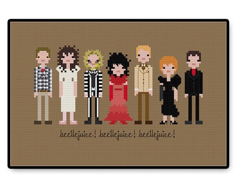 Beetlejuice - PDF Cross Stitch Pattern