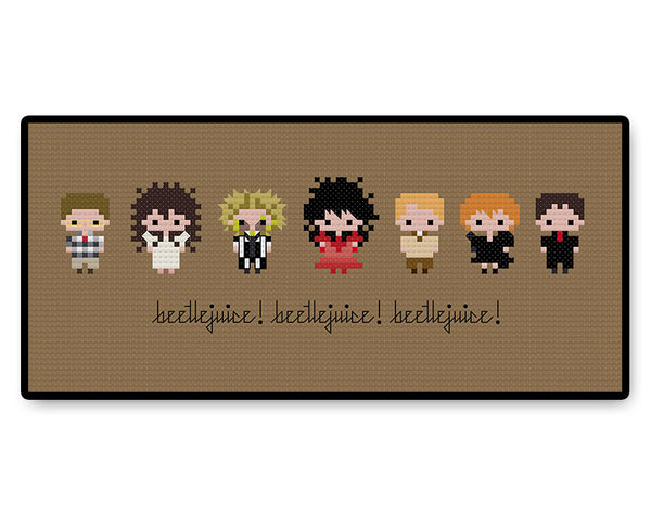 Beetlejuice Bite Size - PDF Cross Stitch Pattern