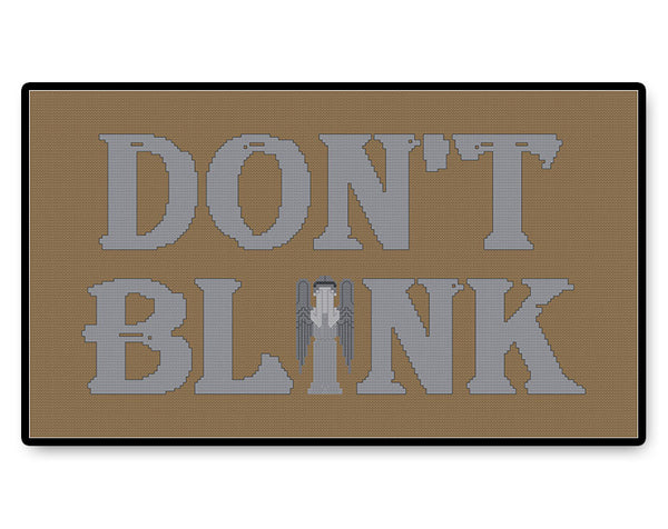 Don't Blink - Letters - Complete Cross Stitch Kit