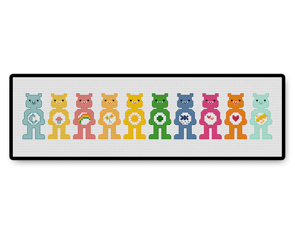 Care Bears - PDF Cross Stitch Pattern