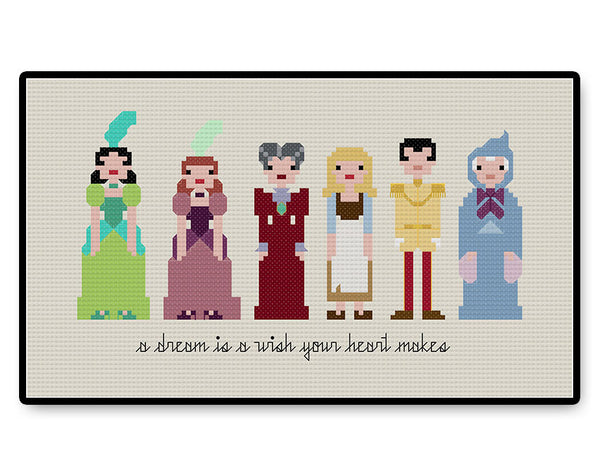 Cinderella - PDF Cross Stitch Pattern