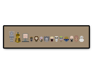 Doctor Who Villains Bite Size - PDF Cross Stitch Pattern