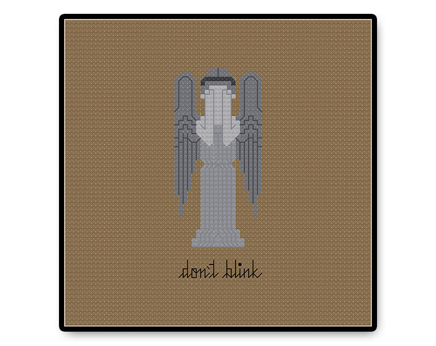 Don't Blink - Complete Cross Stitch Kit