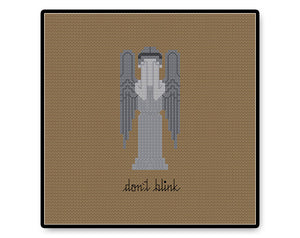 Don't Blink - Complete Cross Stitch Kit