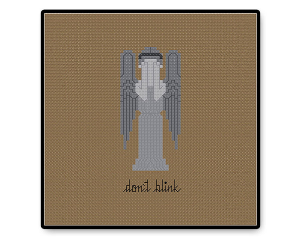 Don't Blink - Complete Cross Stitch Kit