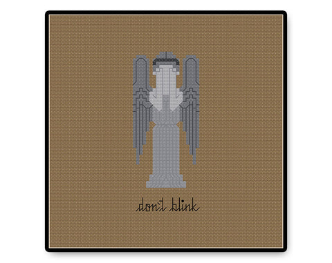 Don't Blink - Complete Cross Stitch Kit