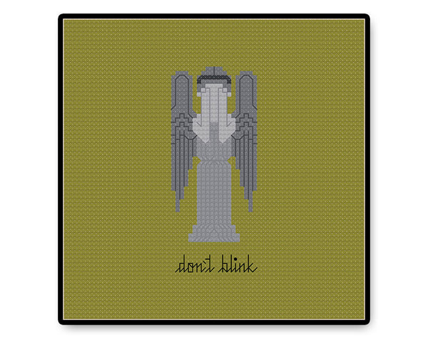 Don't Blink - PDF Cross Stitch Pattern