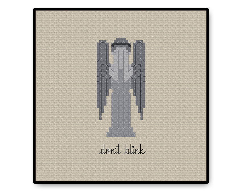 Don't Blink - PDF Cross Stitch Pattern