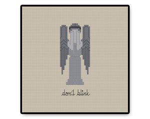 Don't Blink - PDF Cross Stitch Pattern