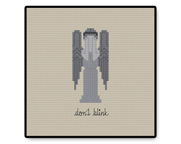 Don't Blink - PDF Cross Stitch Pattern