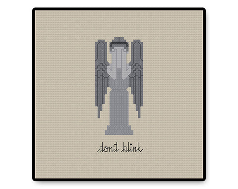 Don't Blink - PDF Cross Stitch Pattern