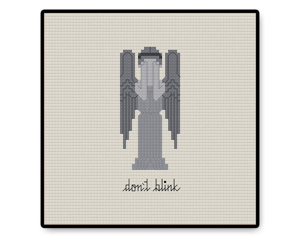 Don't Blink - PDF Cross Stitch Pattern