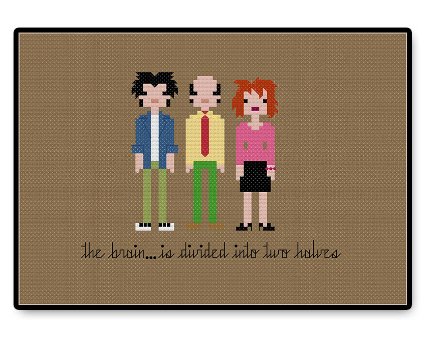 Dr. Katz Professional Therapist - Complete Cross Stitch Kit