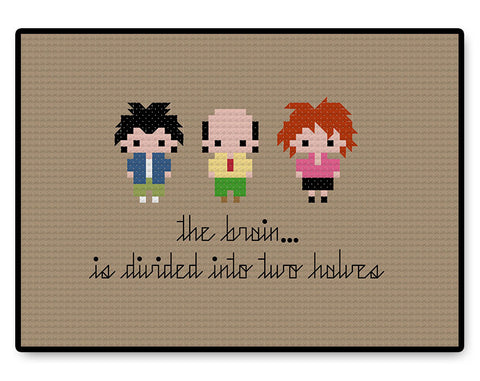 Dr. Katz Professional Therapist Bite Size - Complete Cross Stitch Kit