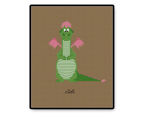 Elliot - Pete's Dragon - PDF Cross Stitch Pattern