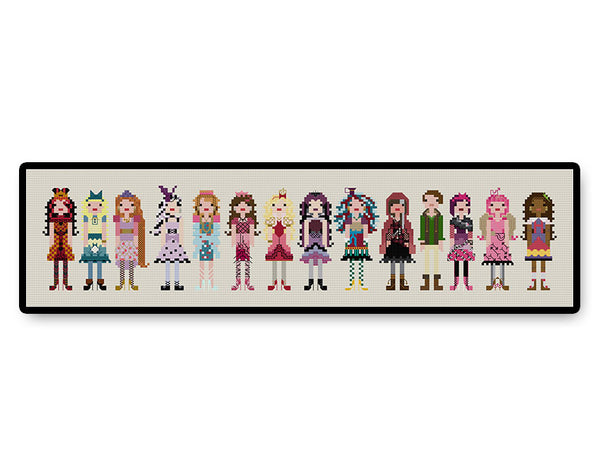 Ever After High - PDF Cross Stitch Pattern