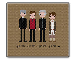 Father Ted - PDF Cross Stitch Pattern