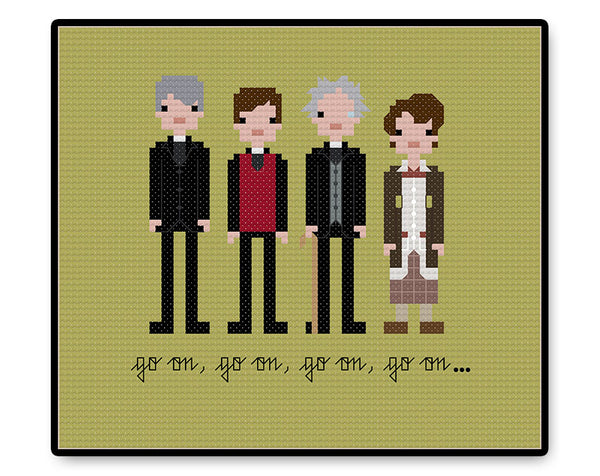 Father Ted - PDF Cross Stitch Pattern