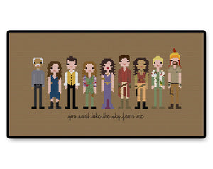 Firefly - PDF Cross Stitch Pattern