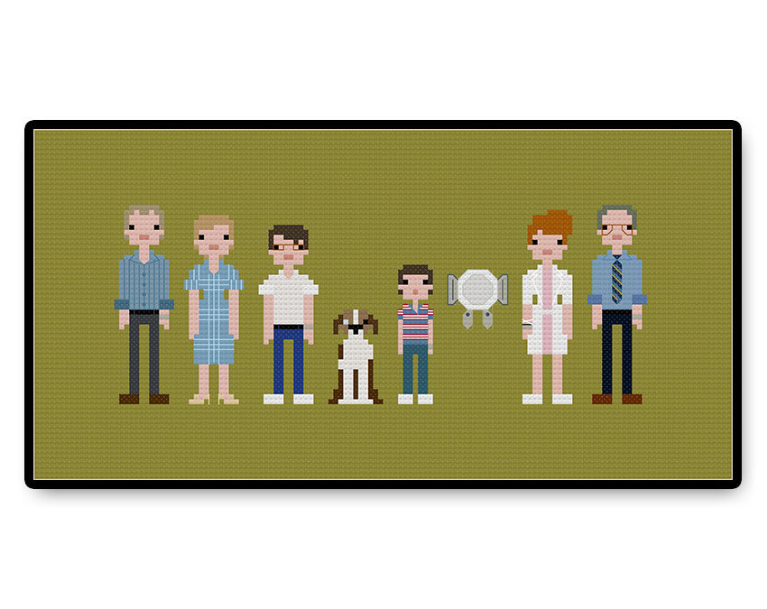 Flight of the Navigator - PDF Cross Stitch Pattern